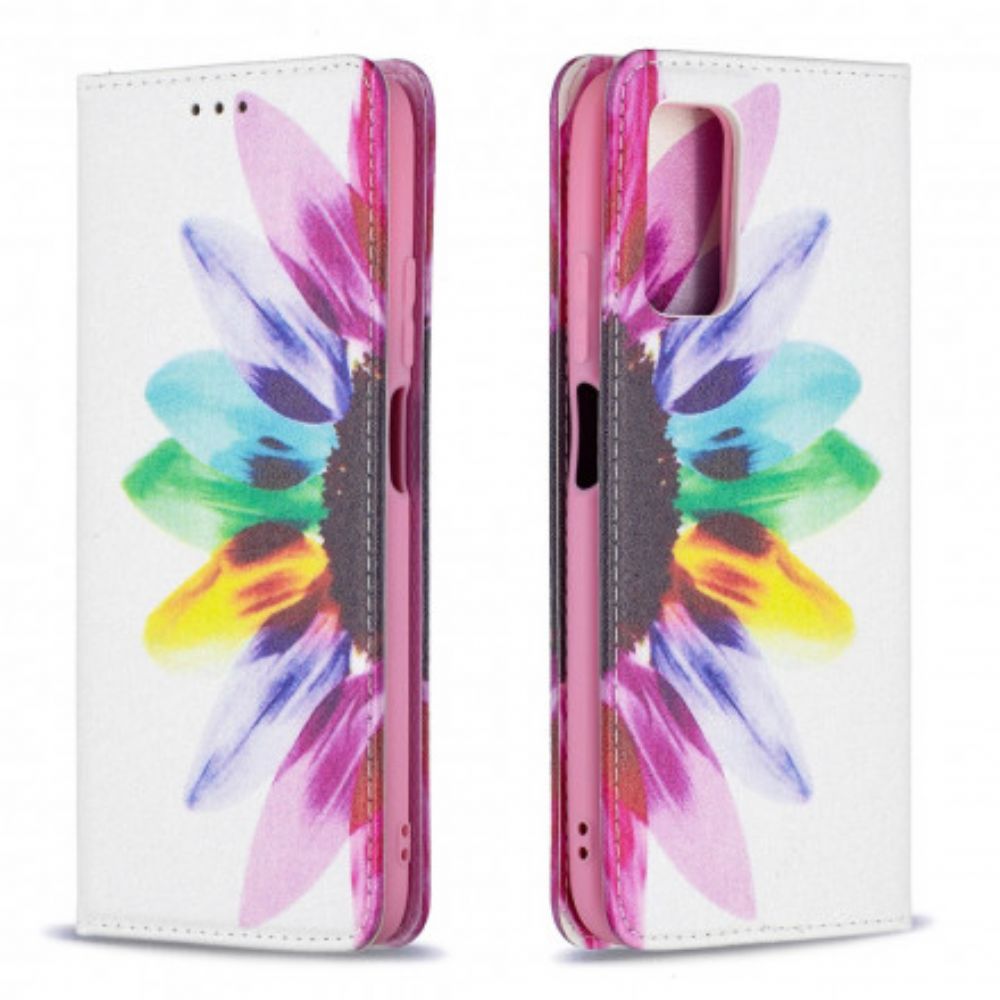 Schutzhülle Für Poco M3 Flip Case Aquarell Blume