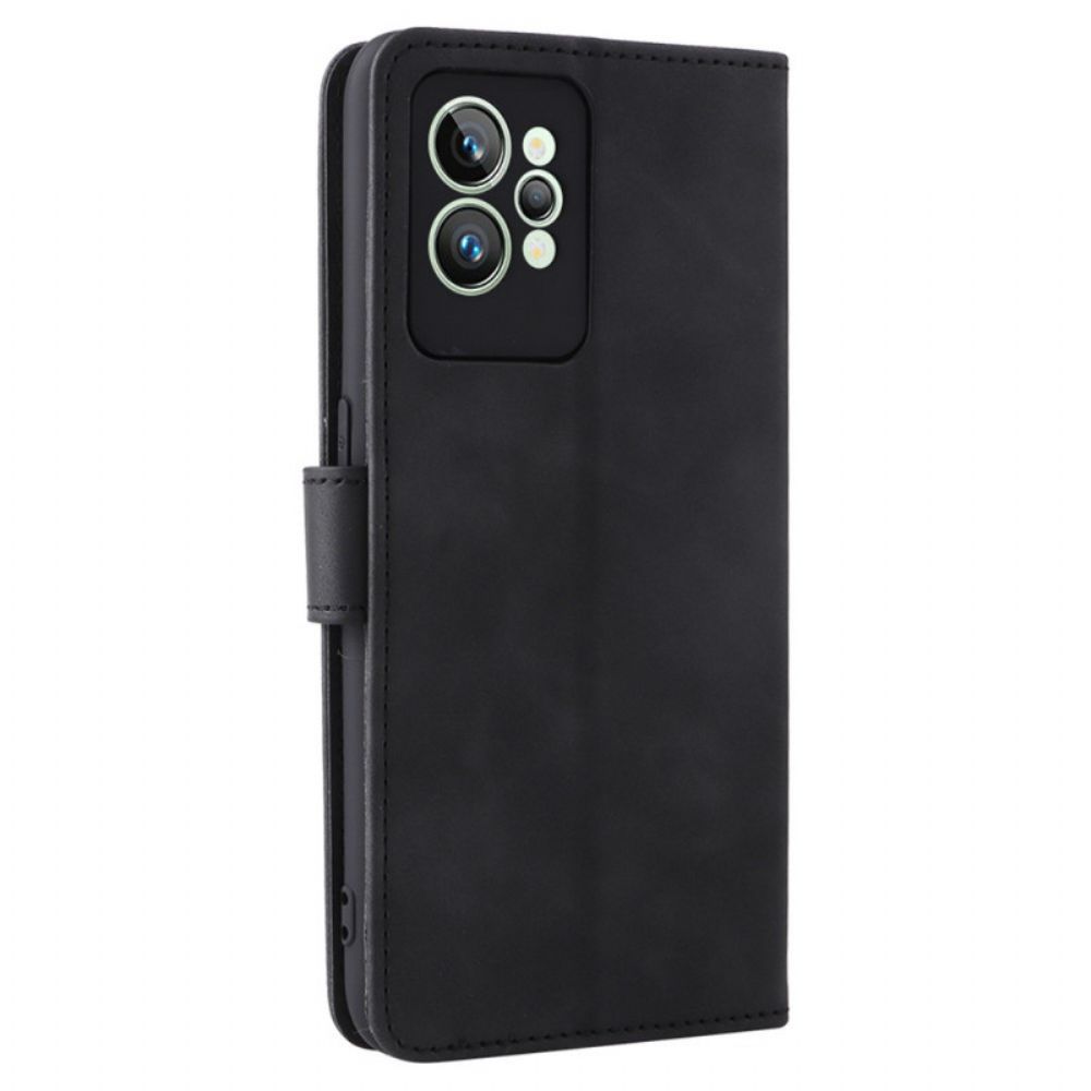 Flip Case Für Realme GT2 Pro Mit Kordel Skin-touch-armband