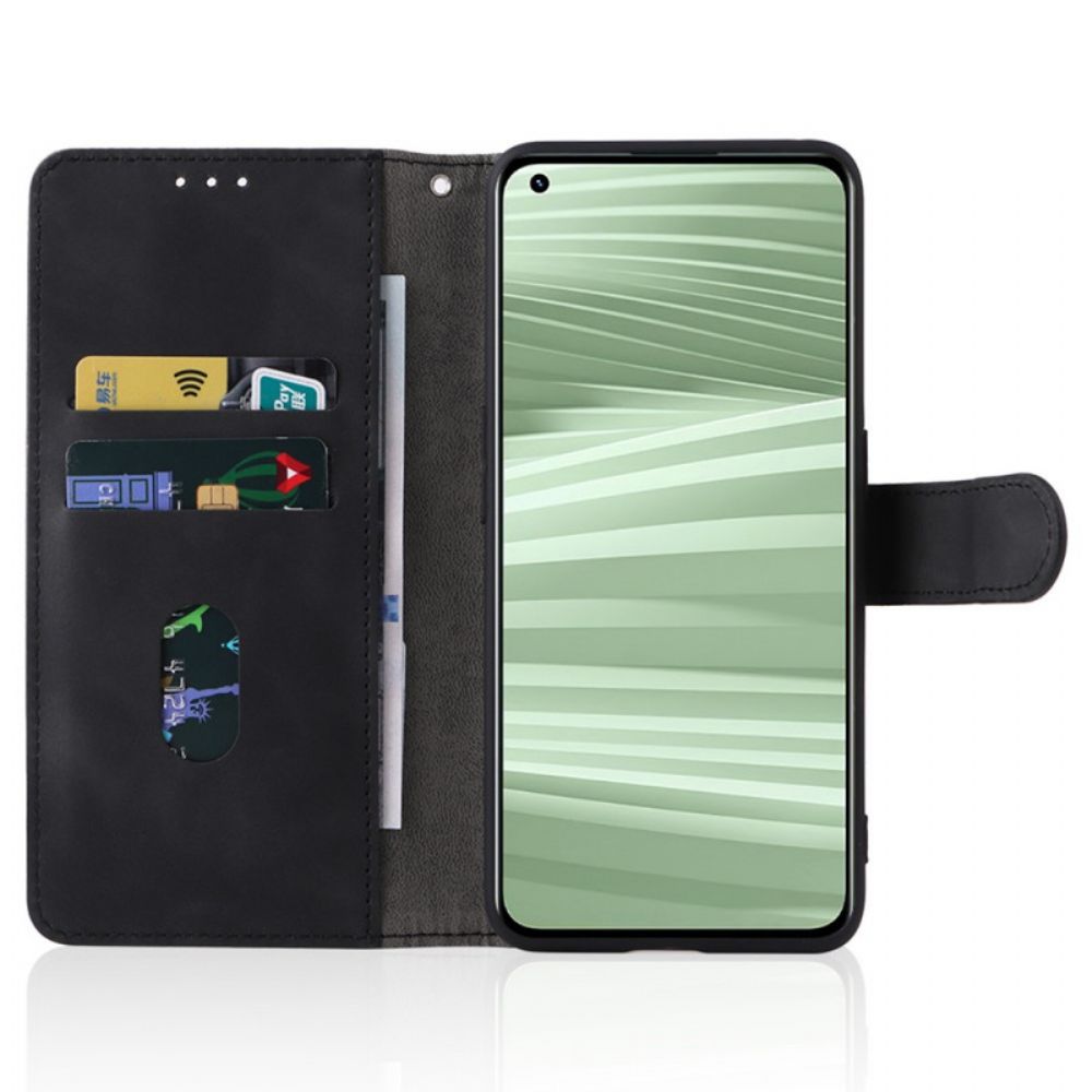 Flip Case Für Realme GT2 Pro Mit Kordel Skin-touch-armband