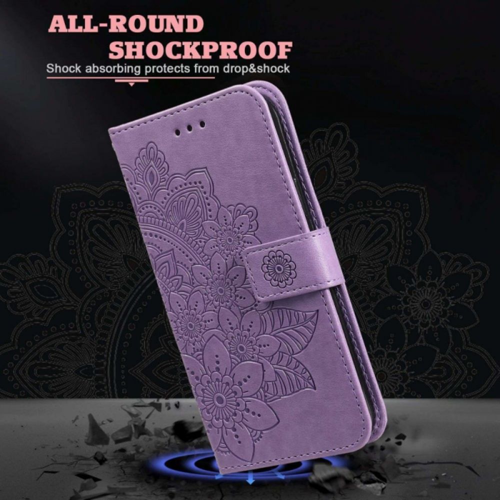 Flip Case Für Realme GT2 Pro Mit Kordel Tanga-mandala