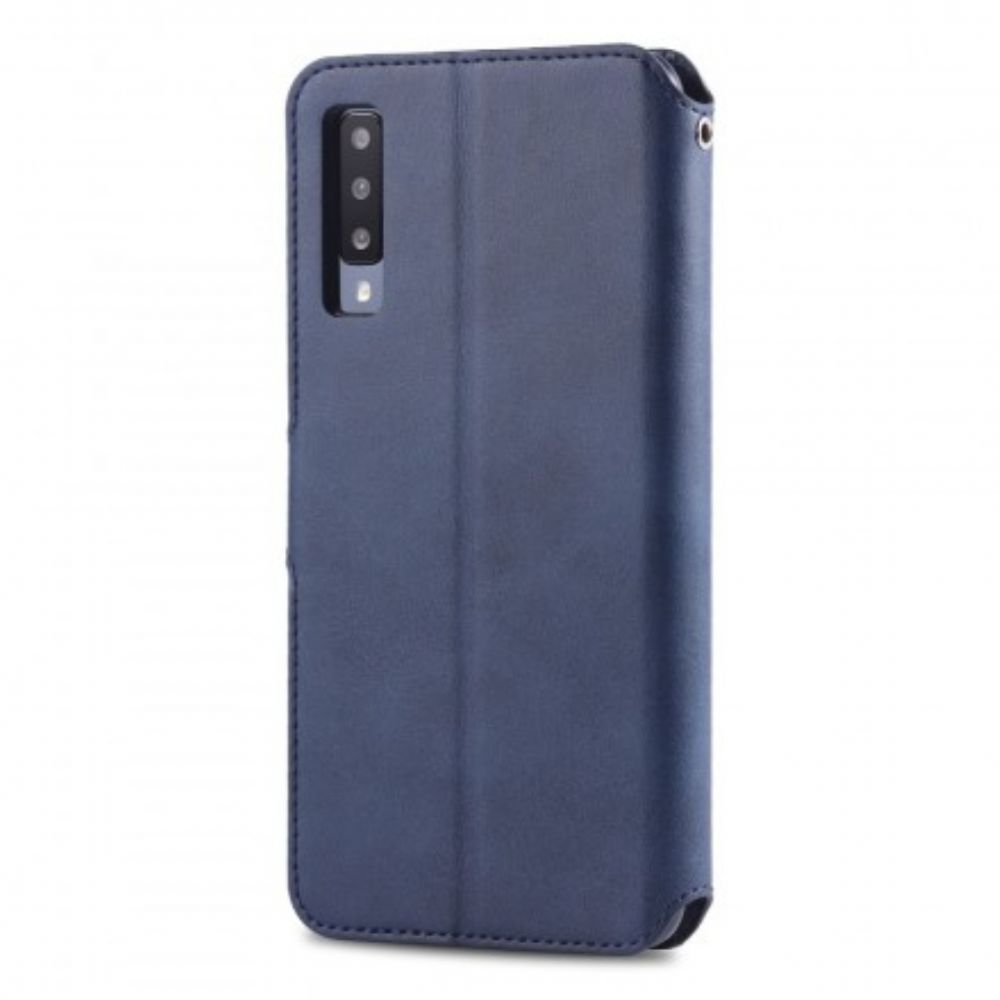 Flip Case Für Samsung Galaxy A50 Azns Retro