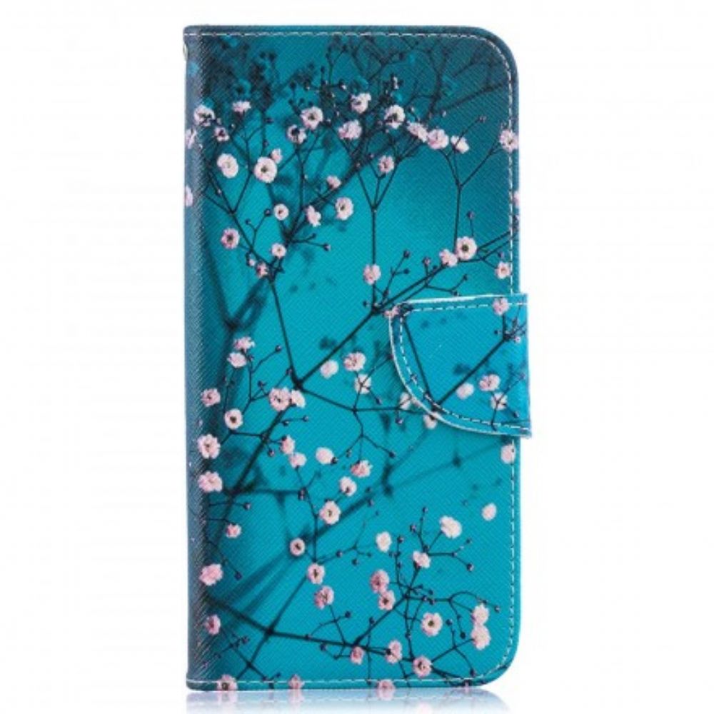 Flip Case Für Samsung Galaxy A50 Blühender Baum