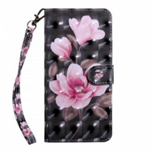 Flip Case Für Samsung Galaxy A50 Blütenblumen