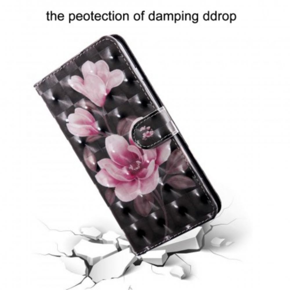 Flip Case Für Samsung Galaxy A50 Blütenblumen