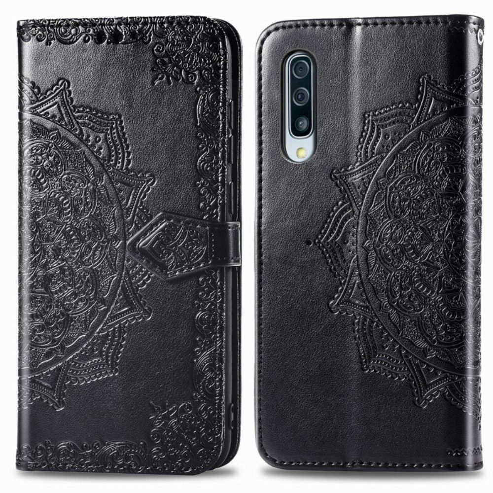 Flip Case Für Samsung Galaxy A50 Mandala Aus Dem Mittelalter