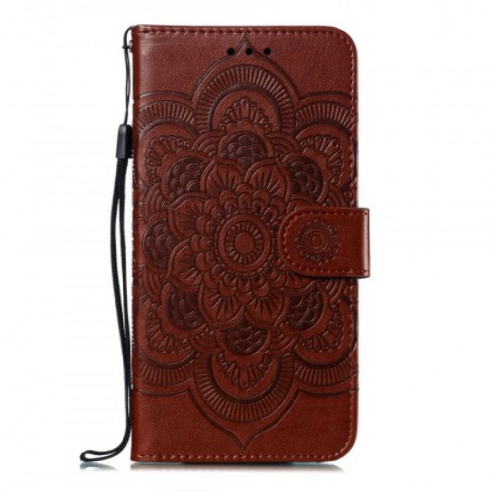 Flip Case Für Samsung Galaxy A50 Volles Mandala