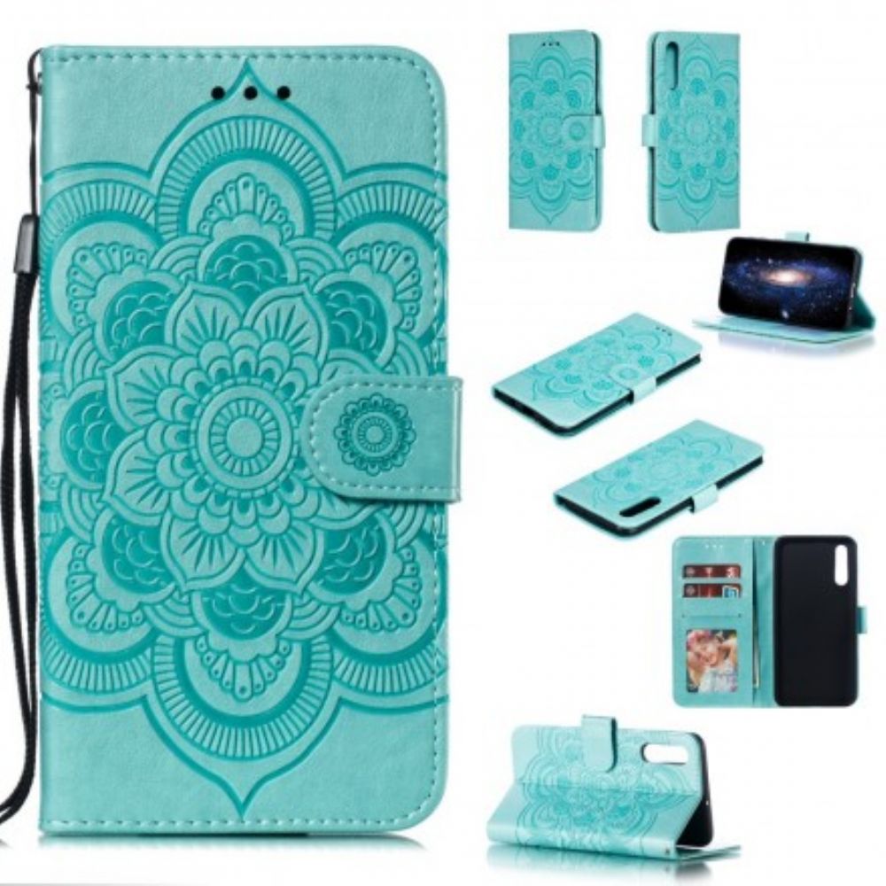 Flip Case Für Samsung Galaxy A50 Volles Mandala