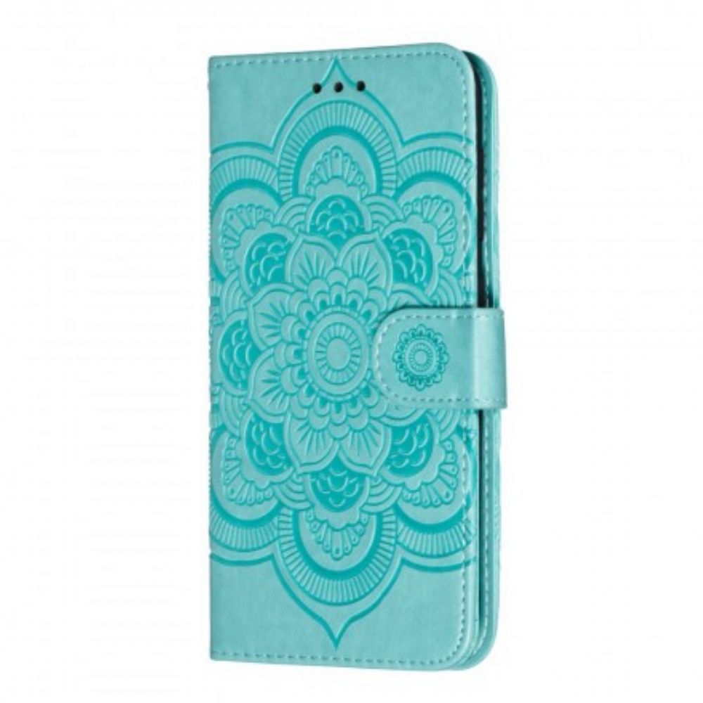 Flip Case Für Samsung Galaxy A50 Volles Mandala