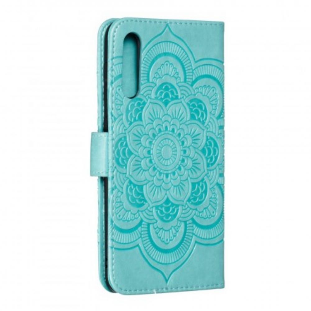 Flip Case Für Samsung Galaxy A50 Volles Mandala