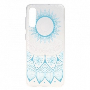 Handyhülle Für Samsung Galaxy A50 Transparent Farbiges Mandala