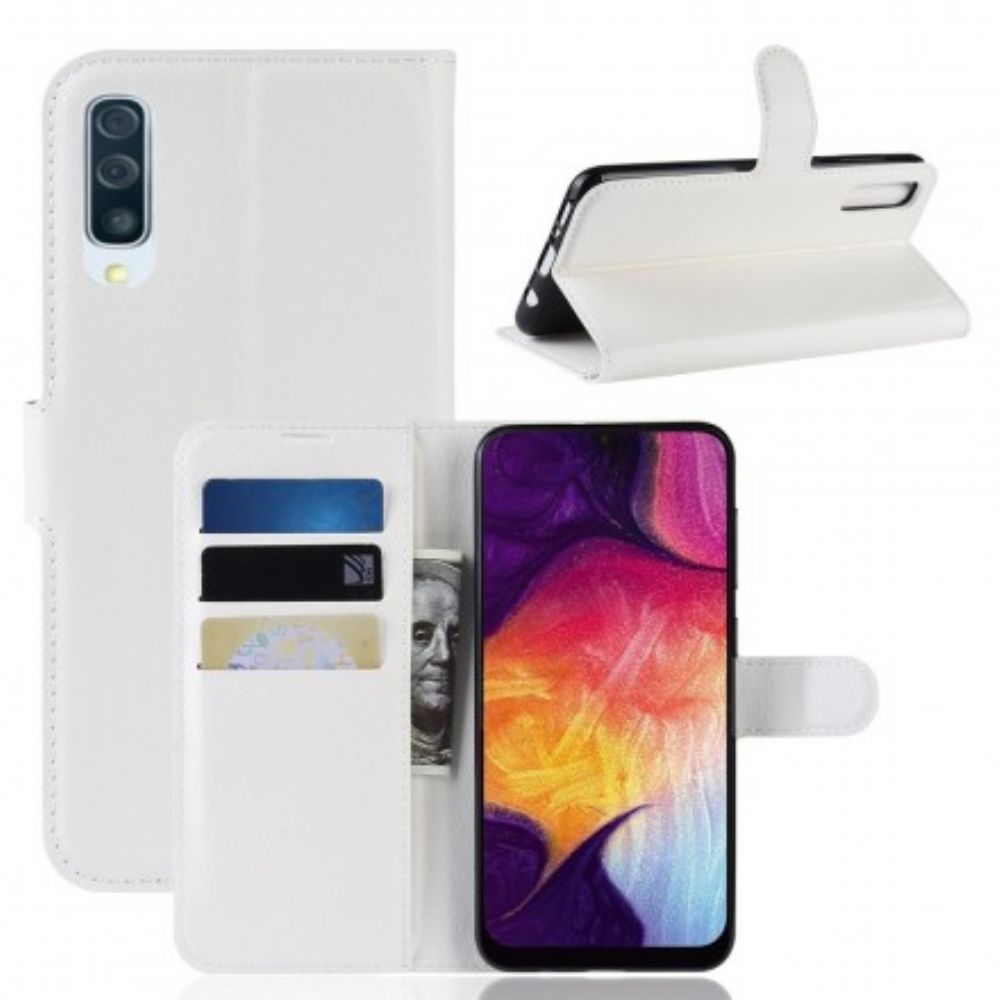 Lederhüllen Für Samsung Galaxy A50 Retro Kunstleder