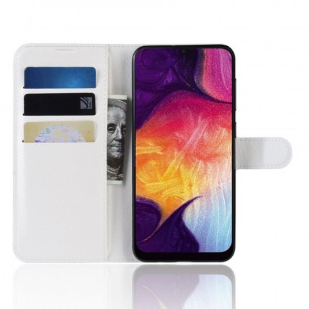 Lederhüllen Für Samsung Galaxy A50 Retro Kunstleder