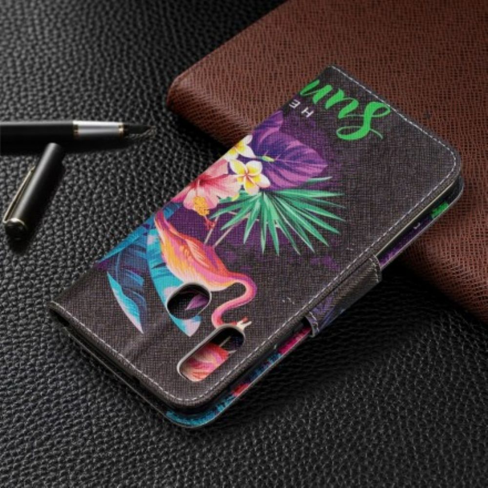 Flip Case Für Samsung Galaxy A20e Hallo Sommer