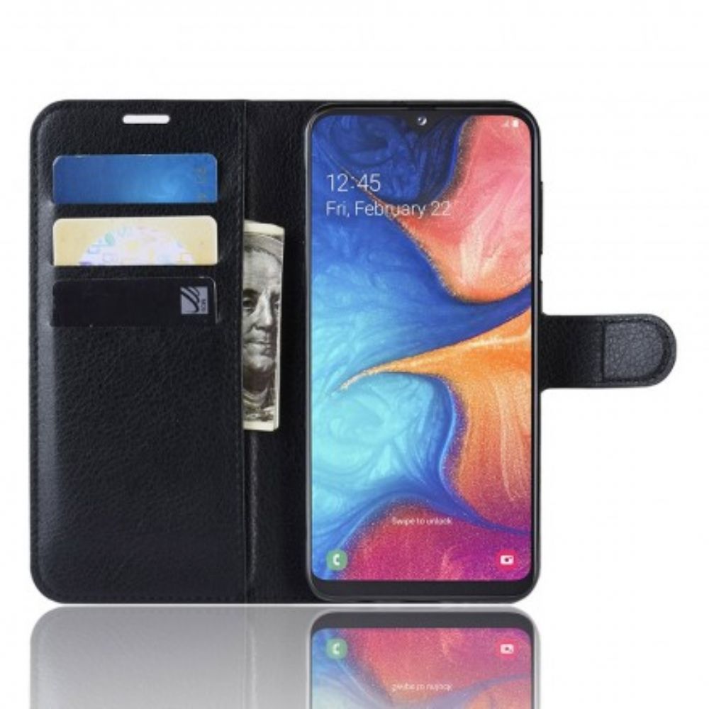 Flip Case Für Samsung Galaxy A20e Klassisch