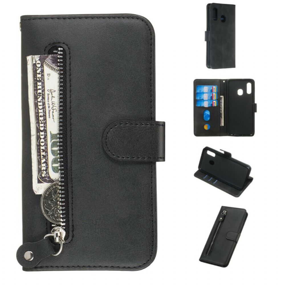 Flip Case Für Samsung Galaxy A20e Vintage Geldbörse