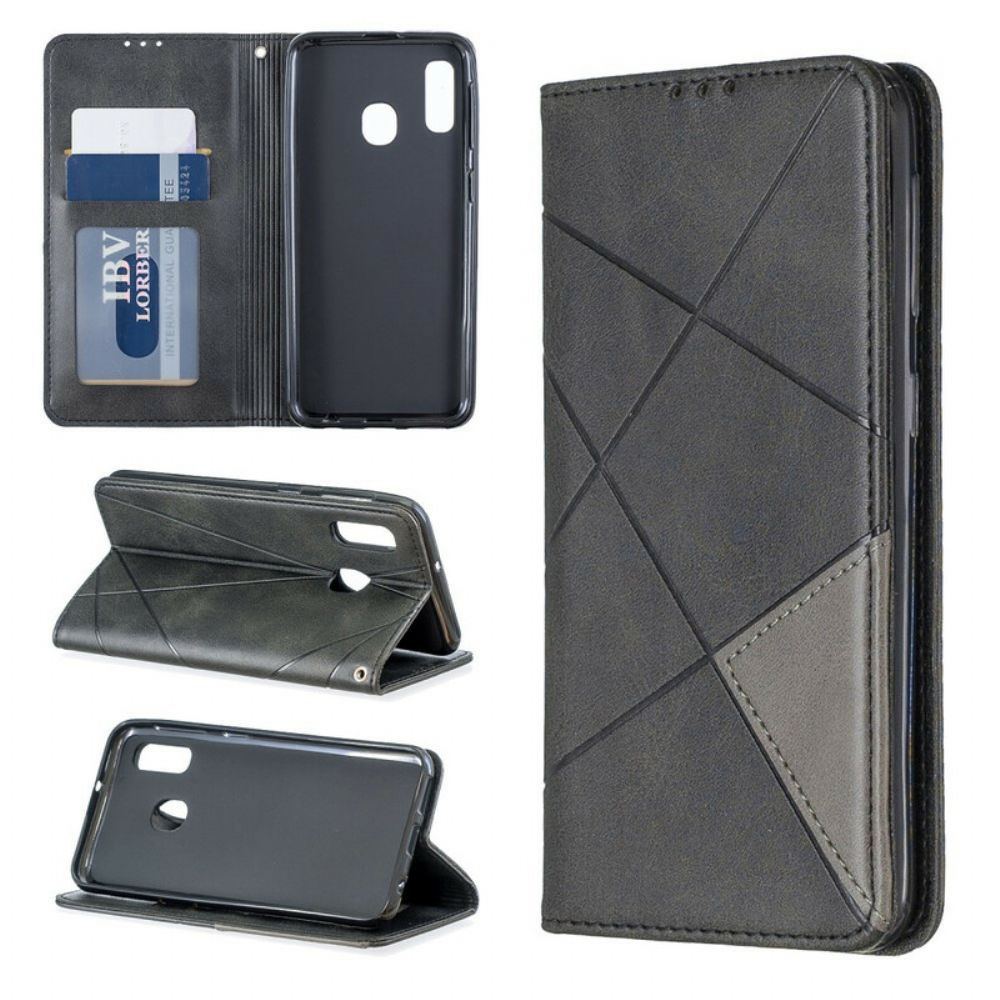 Schutzhülle Für Samsung Galaxy A20e Flip Case Künstlerstil