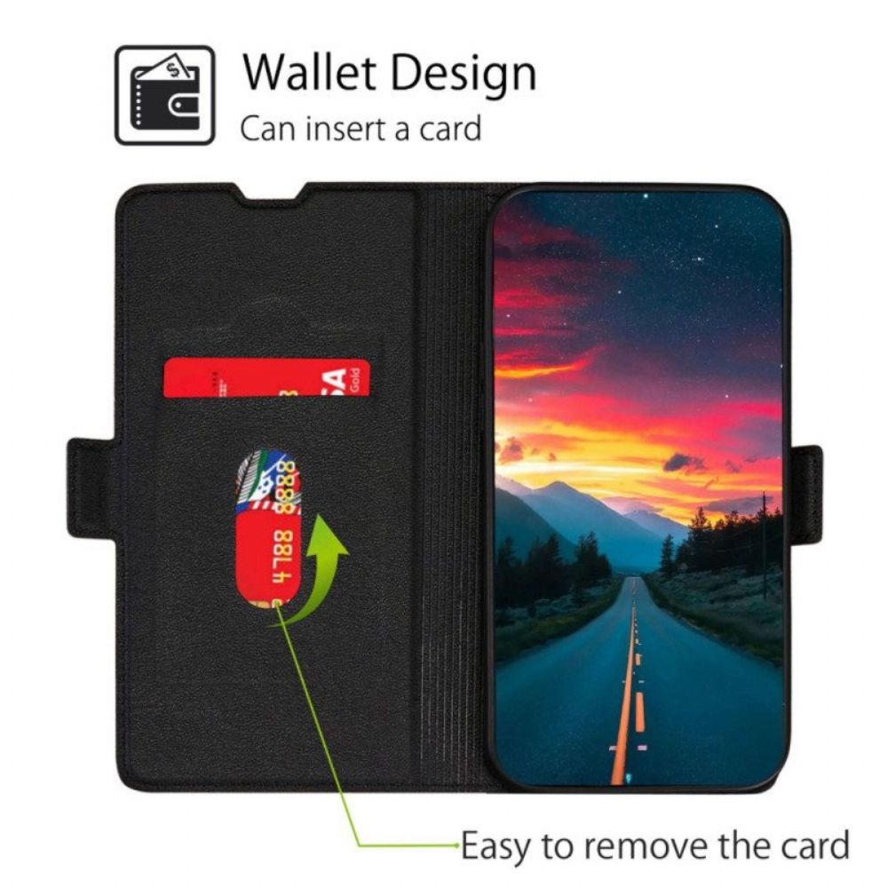 Flip Case Für Xiaomi Redmi Note 12 Pro Plus Ultrafeines Kunstleder