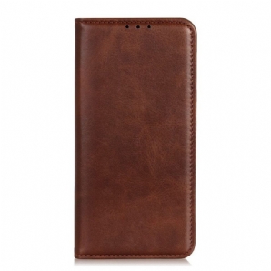 Schutzhülle Für Xiaomi Redmi Note 12 Pro Plus Flip Case Klassisches Spaltleder