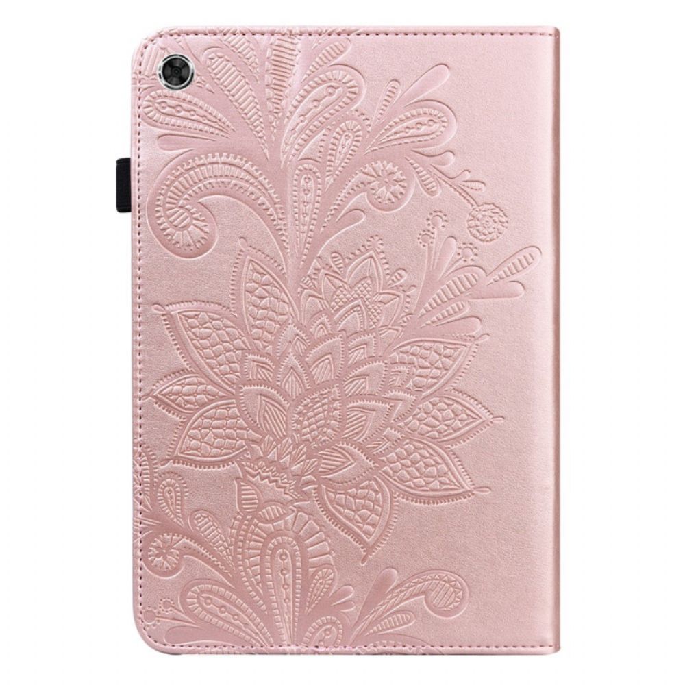 Case Für Samsung Galaxy Tab A8 Blumenmuster