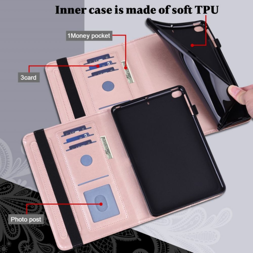 Case Für Samsung Galaxy Tab A8 Blumenmuster