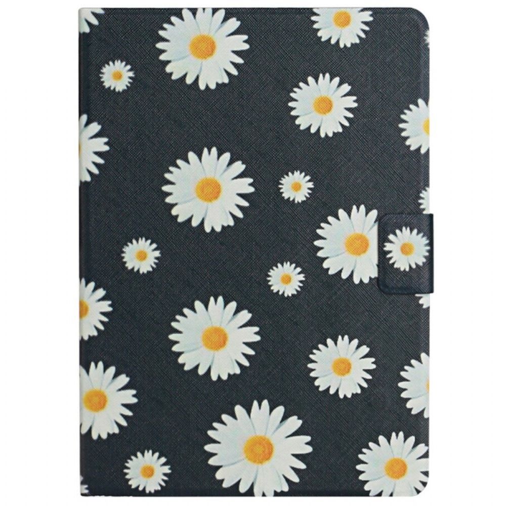 Flip Case Für Samsung Galaxy Tab A8 Blumen Blumen Blumen