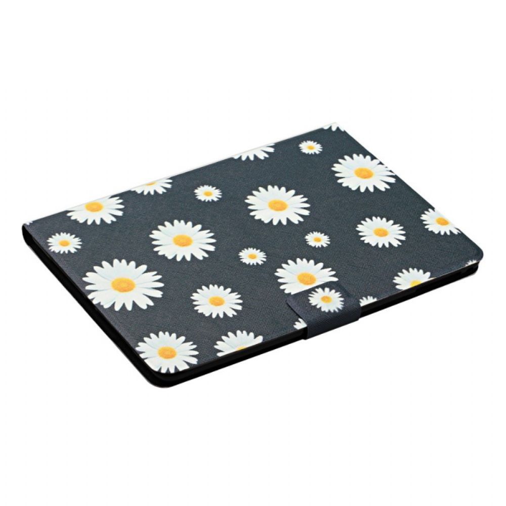 Flip Case Für Samsung Galaxy Tab A8 Blumen Blumen Blumen