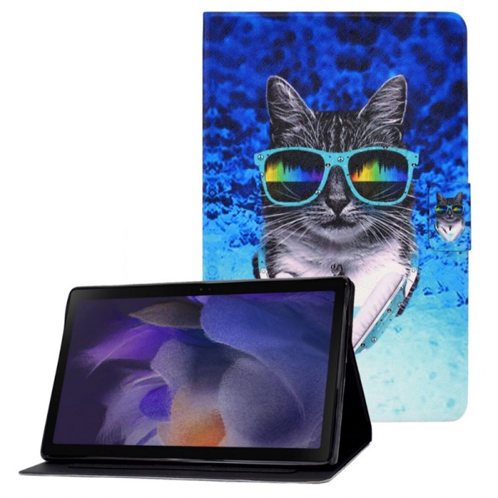 Flip Case Für Samsung Galaxy Tab A8 Disco-kat