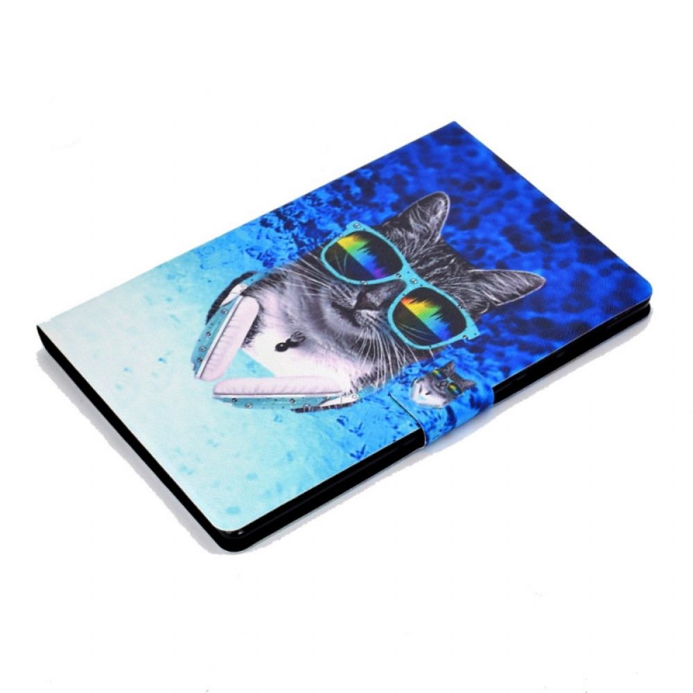 Flip Case Für Samsung Galaxy Tab A8 Disco-kat