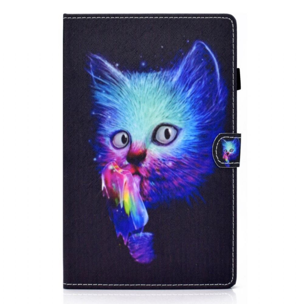 Flip Case Für Samsung Galaxy Tab A8 Psycho-kat