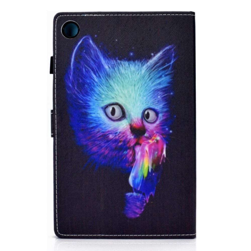 Flip Case Für Samsung Galaxy Tab A8 Psycho-kat