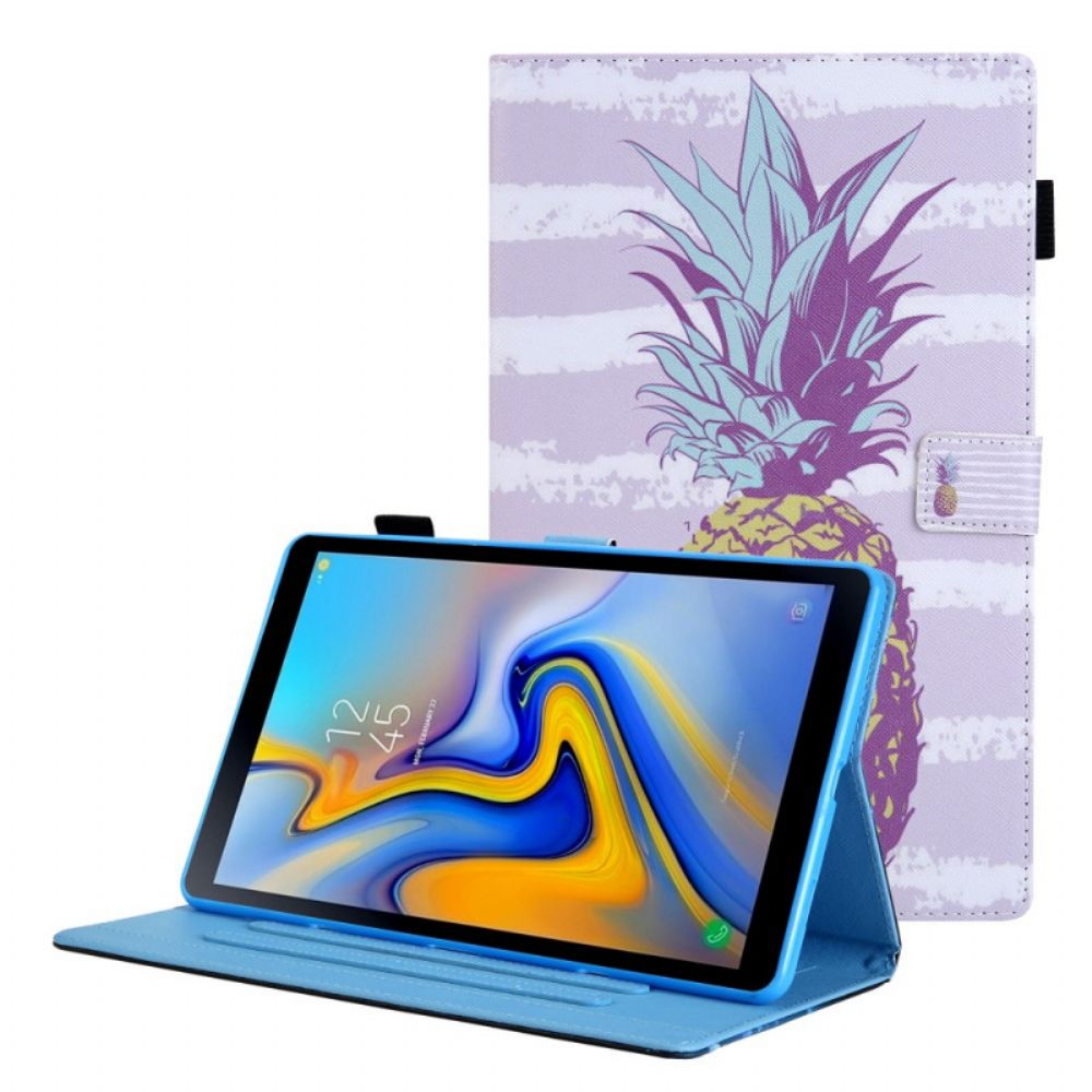 Lederhüllen Für Samsung Galaxy Tab A8 Ananas-design