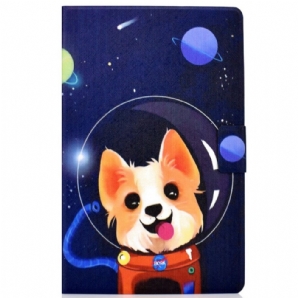 Lederhüllen Für Samsung Galaxy Tab A8 Weltraumhund