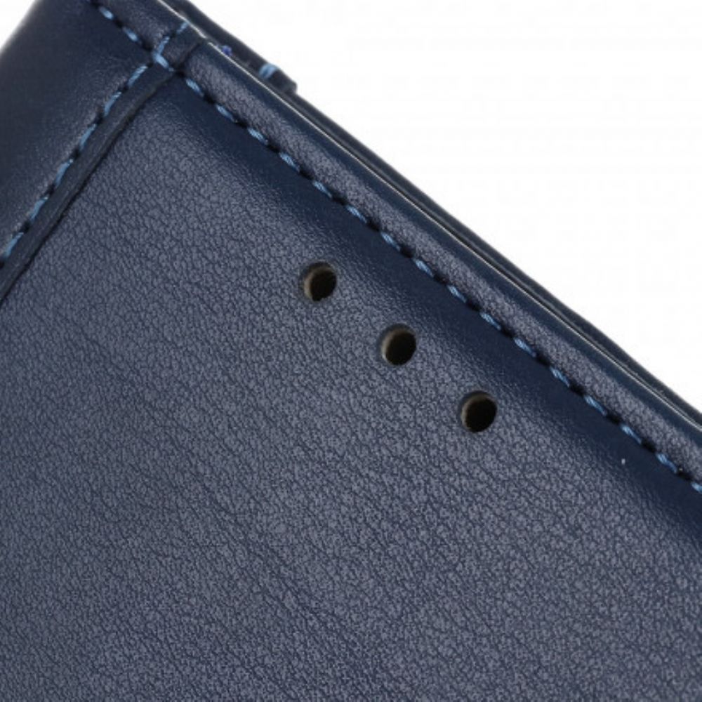 Flip Case Für Xiaomi Mi Note 10 Lite Version Aus Spaltleder