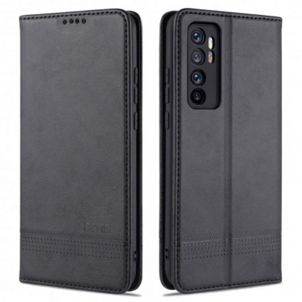 Schutzhülle Für Xiaomi Mi Note 10 Lite Flip Case Azns-lederstil