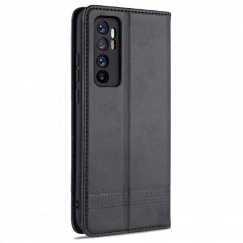 Schutzhülle Für Xiaomi Mi Note 10 Lite Flip Case Azns-lederstil