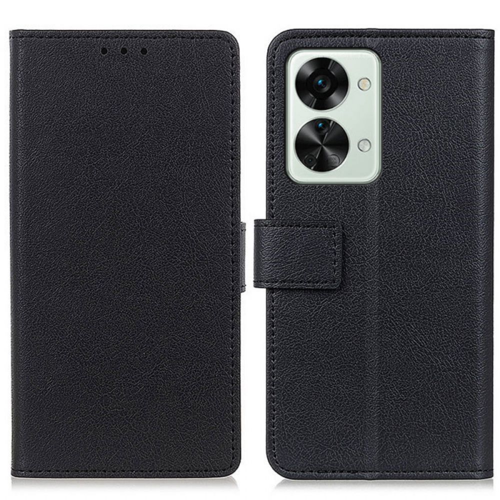 Flip Case Für OnePlus Nord 2T 5G Klassisch