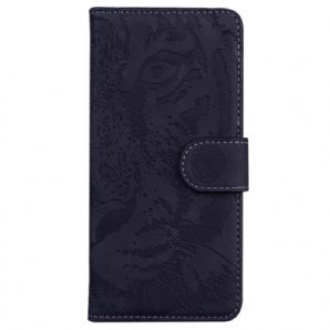 Flip Case Für OnePlus Nord 2T 5G Tigermuster