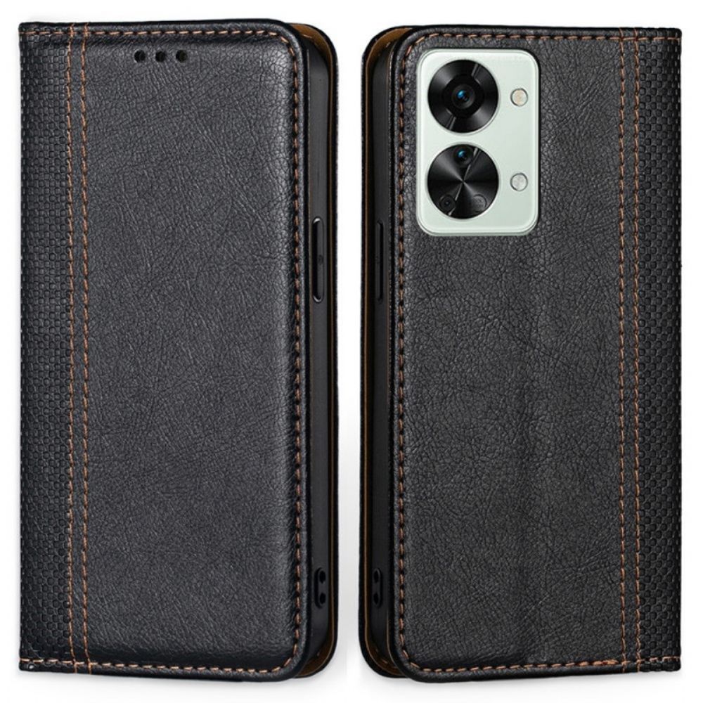 Flip Case Für OnePlus Nord 2T 5G Vintage-stil