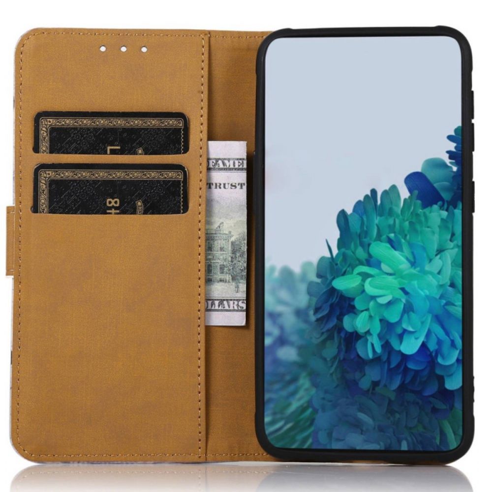 Flip Case Für OnePlus Nord CE 2 Lite 5G Blühender Baum