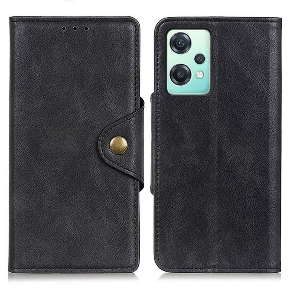 Flip Case Für OnePlus Nord CE 2 Lite 5G Style Lederknopf