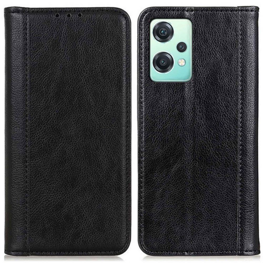 Schutzhülle Für OnePlus Nord CE 2 Lite 5G Flip Case Klassisches Spaltleder