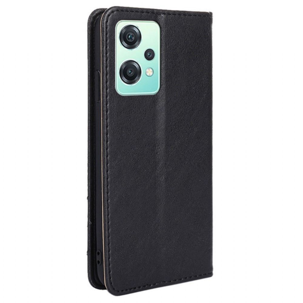 Schutzhülle Für OnePlus Nord CE 2 Lite 5G Flip Case Kunstleder Zierniete