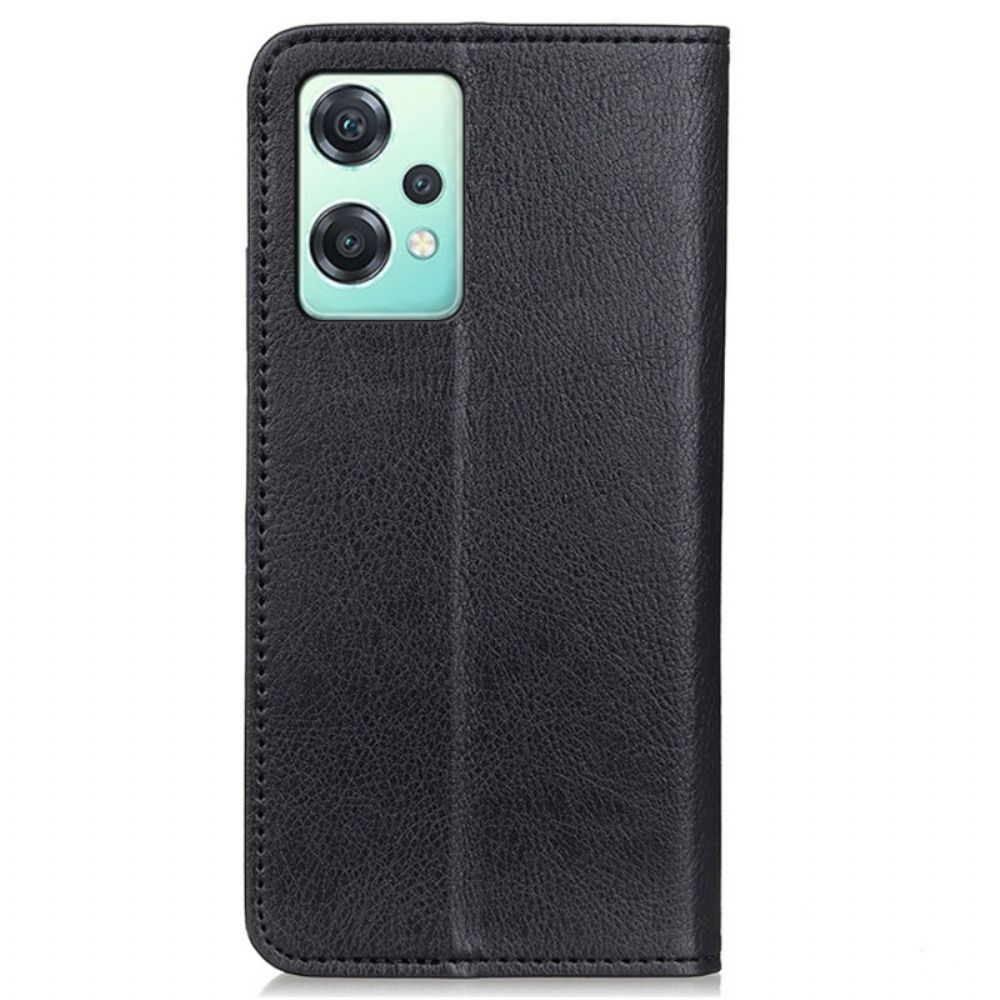 Schutzhülle Für OnePlus Nord CE 2 Lite 5G Flip Case Lychee-spaltleder