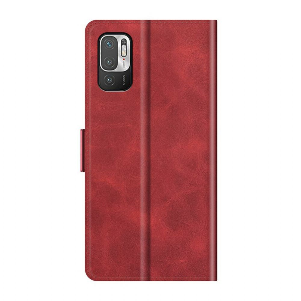 Flip Case Für Xiaomi Redmi Note 10 5G / Poco M3 Pro 5G Doppelsperre