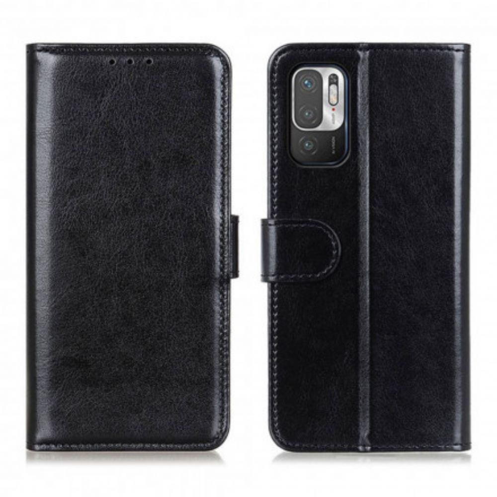 Flip Case Für Xiaomi Redmi Note 10 5G / Poco M3 Pro 5G Finesse Kunstleder