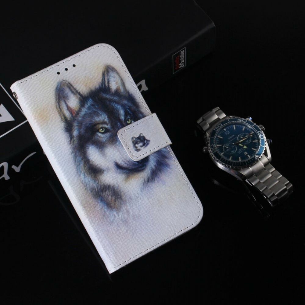 Flip Case Für Xiaomi Redmi Note 10 5G / Poco M3 Pro 5G Hundeblick