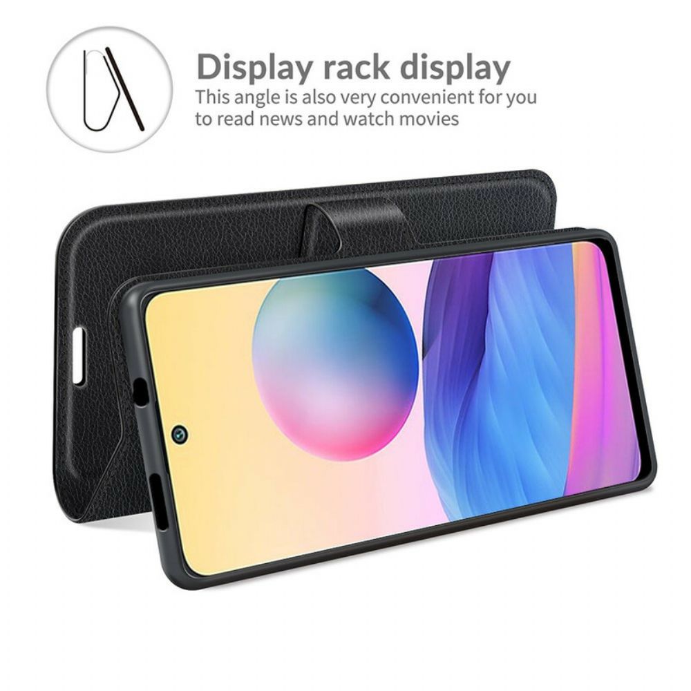 Flip Case Für Xiaomi Redmi Note 10 5G / Poco M3 Pro 5G Klassisches Kunstleder