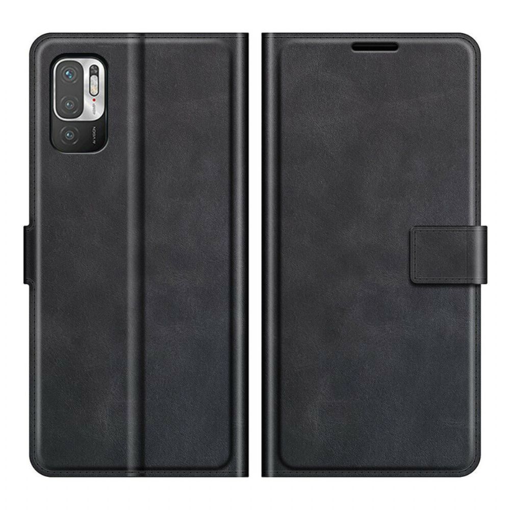 Flip Case Für Xiaomi Redmi Note 10 5G / Poco M3 Pro 5G Leder-stil