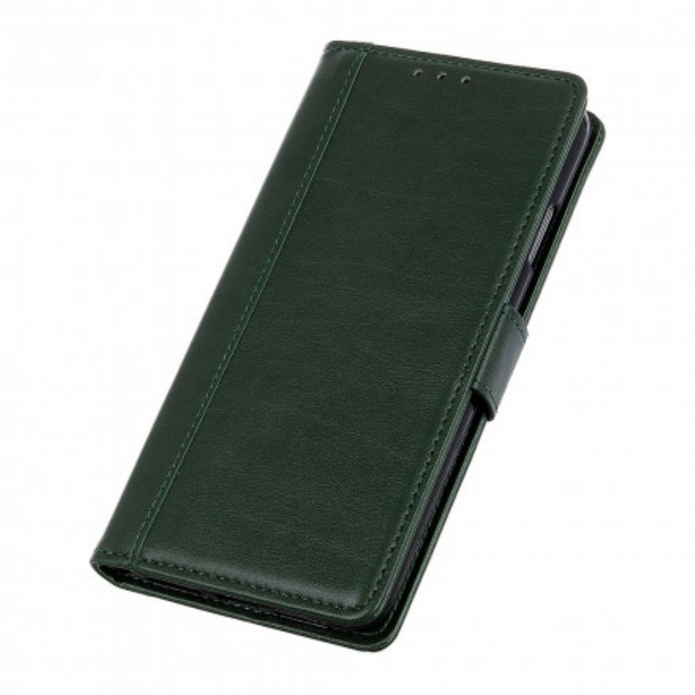 Flip Case Für Xiaomi Redmi Note 10 5G / Poco M3 Pro 5G Leder-stil