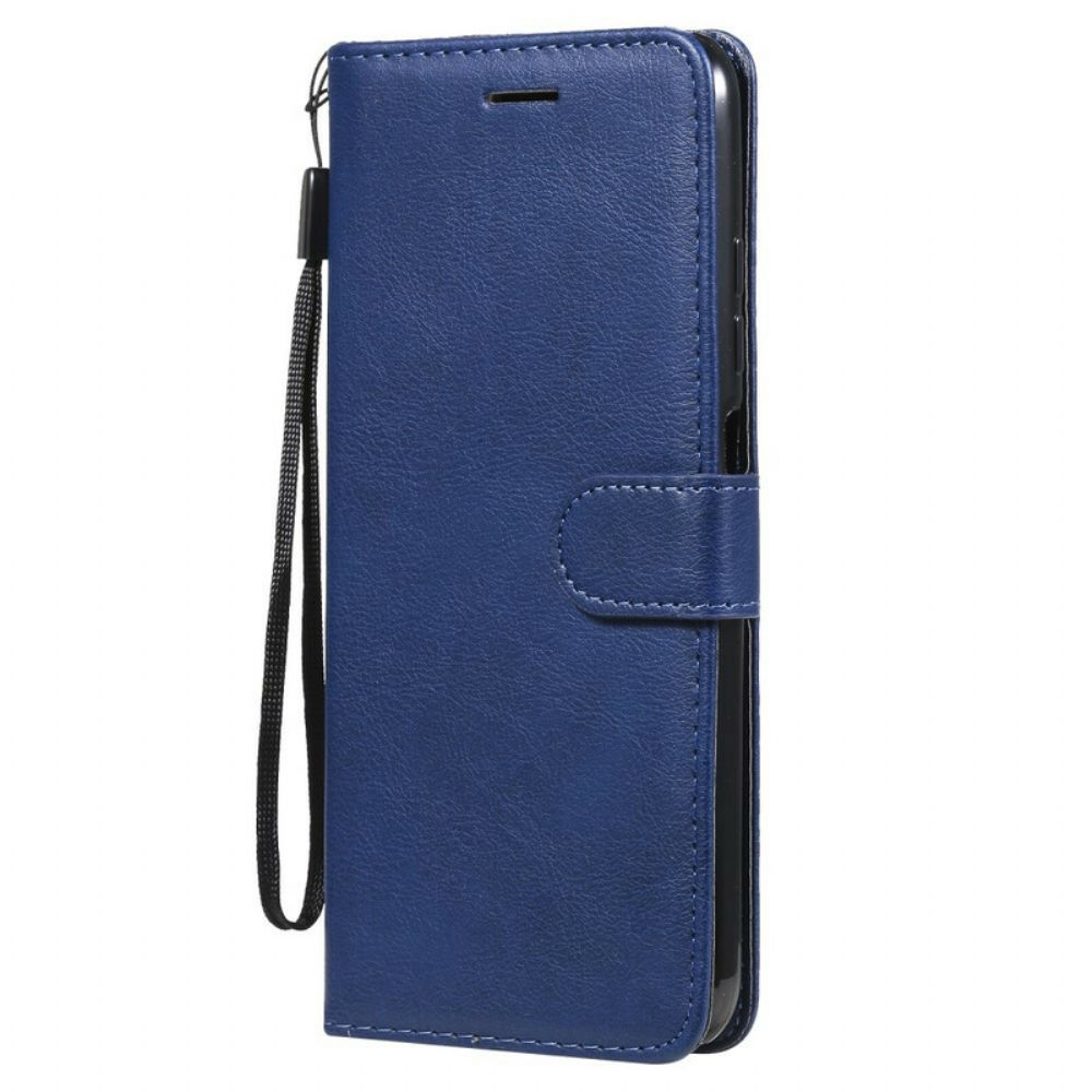 Flip Case Für Xiaomi Redmi Note 10 5G / Poco M3 Pro 5G Monochrom